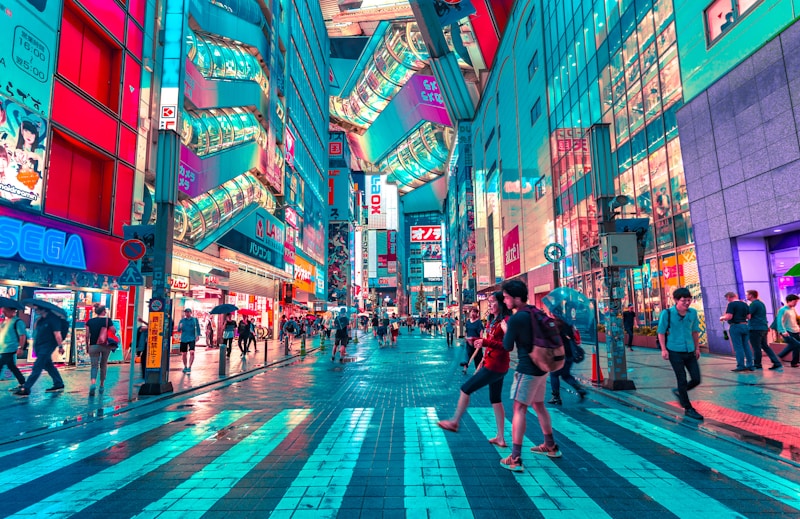 东京城市天际线